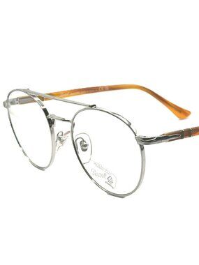 NEW PERSOL PO1011-S 518/GH Silver Unisex Eyeglasses 52mm 20 145